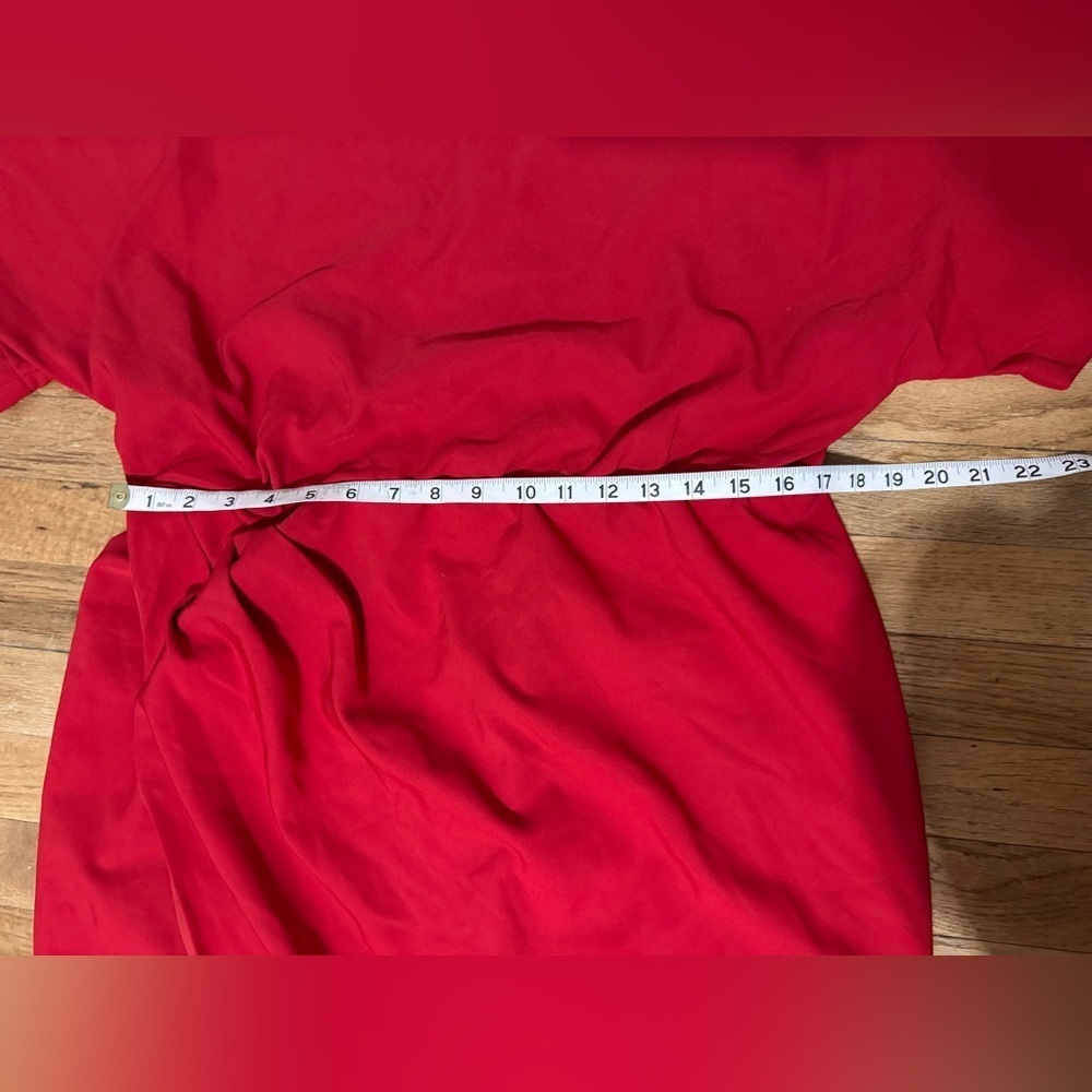 11 HONORE Plus Adeline Off-The-Shoulder Midi Dress - Picture 11 of 12